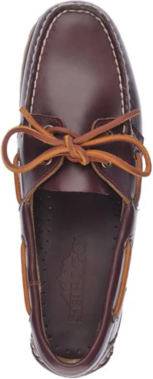 Sebago Dames Ranger Moc Soft Leren Mocassins Brown Dames