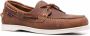 Sebago Docksides Portland Bruin Leren Bootschoenen Brown Heren - Thumbnail 16