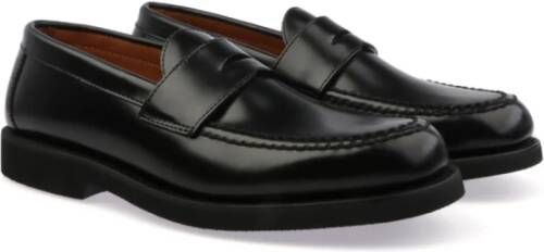 Sebago Geborsteld Leren Casual Schoenen Black Heren