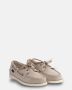 Sebago Grijze Portland Mocassin Schoen Beige Dames - Thumbnail 3