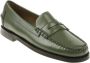 Sebago Groene Leren Mocassin met Stiksels Green Dames - Thumbnail 2