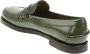 Sebago Groene Leren Mocassin met Stiksels Green Dames - Thumbnail 3