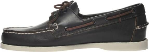 Sebago Heren Docksides Mocassins van Leer Brown Heren