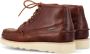 Sebago Kaneelbruine Mid Top Veterschoenen Brown Heren - Thumbnail 4