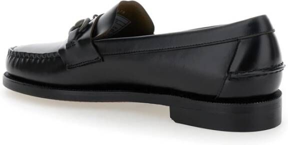 Sebago Klassiek Joe Heren Platte Schoenen Zwart Black Heren