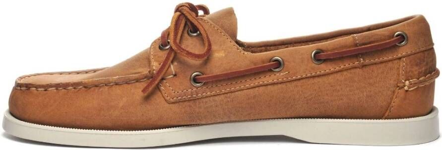 Sebago Klassieke Bruine Bootschoenen Brown Heren