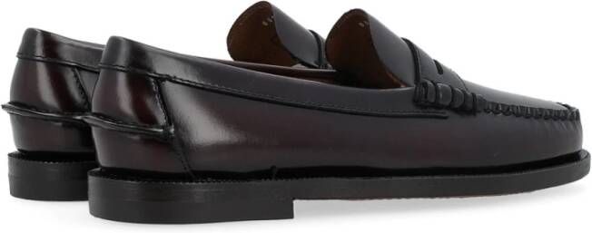 Sebago Klassieke Dames Bruin Bordeaux Schoenen Brown Dames