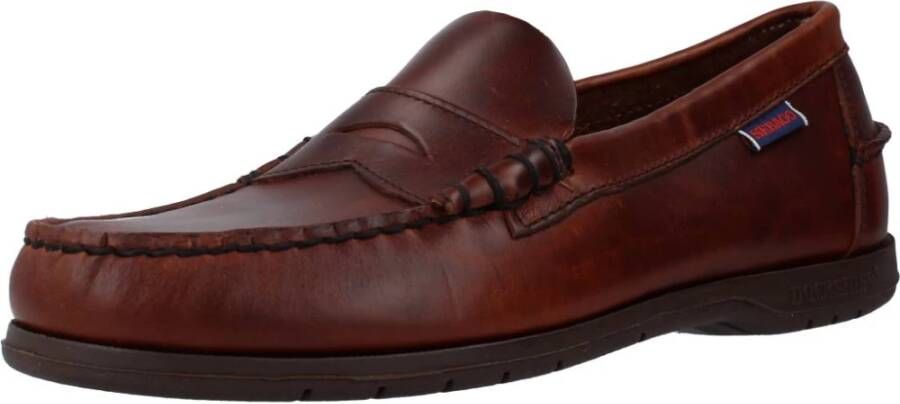 Sebago Klassieke Mocassins Loafers Brown Heren