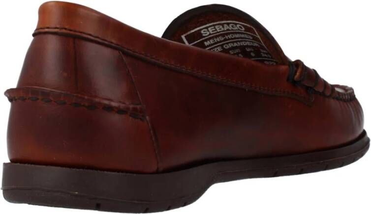 Sebago Klassieke Mocassins Loafers Brown Heren