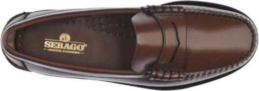 Sebago Klassieke Mocassins voor Vrouwen van Leer Brown Dames