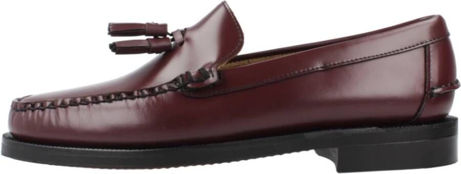 Sebago Klassieke Tassel Loafers Red Heren