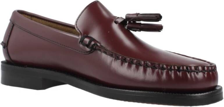 Sebago Klassieke Tassel Loafers Red Heren