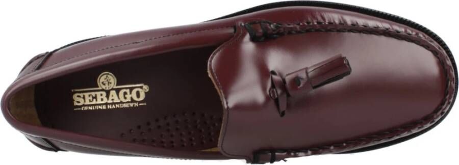 Sebago Klassieke Tassel Loafers Red Heren