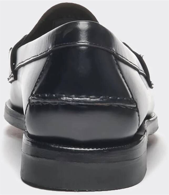 Sebago Klassieke Zwarte Loafer Black Heren