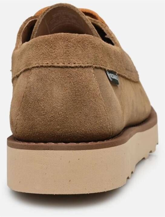 Sebago Licht Beige Suède Field Schoenen Beige Heren