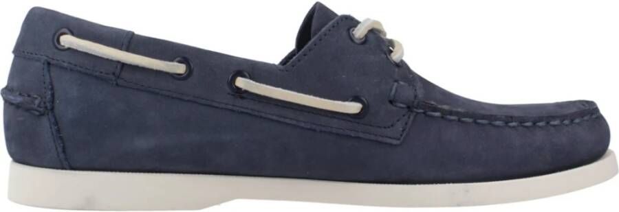 Sebago Nubuck Dockside Sailor Schoenen Blue Heren