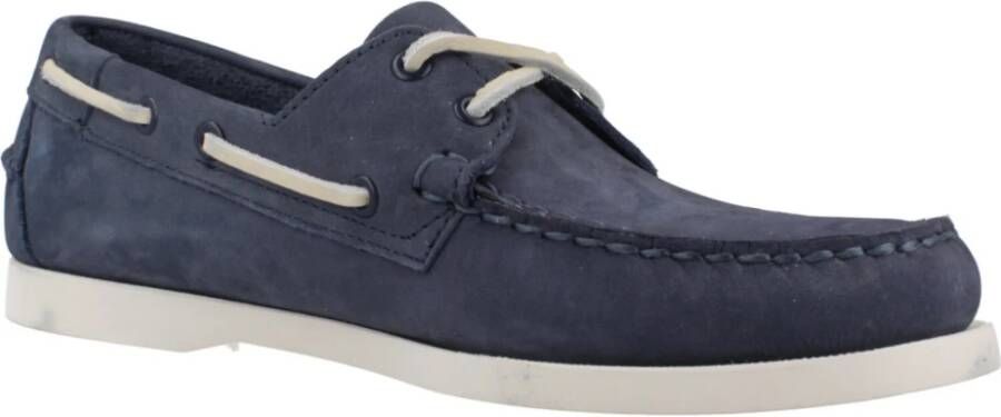 Sebago Nubuck Dockside Sailor Schoenen Blue Heren