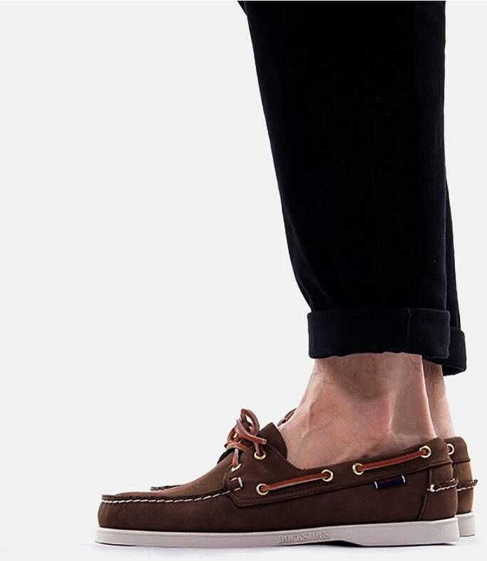 Sebago platte schoenen Brown Heren