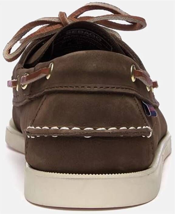 Sebago platte schoenen Brown Heren