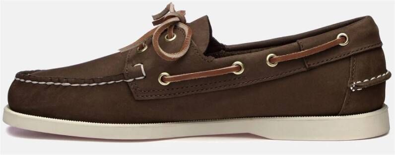 Sebago platte schoenen Brown Heren