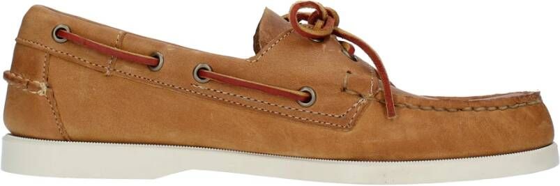 Sebago Platte schoenen Bruin Brown Heren