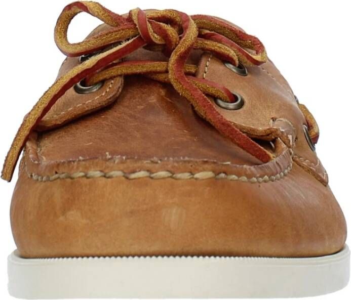 Sebago Platte schoenen Bruin Brown Heren