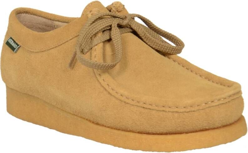 Sebago Platte Schoenen Koala Beige Heren