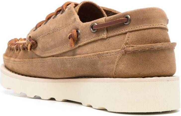 Sebago Platte schoenen met Keuka Oil-behandeling Beige Heren