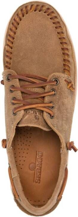 Sebago Platte schoenen met Keuka Oil-behandeling Beige Heren