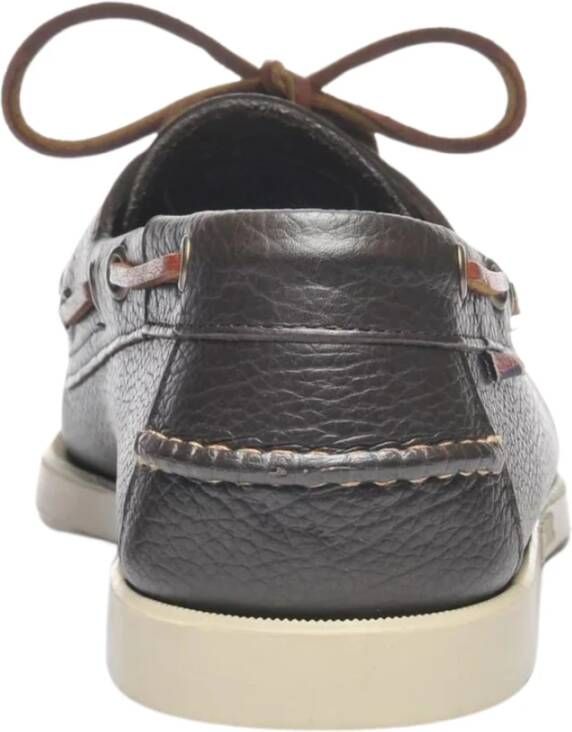 Sebago Platte Schoenen Portland Martellato Brown Heren