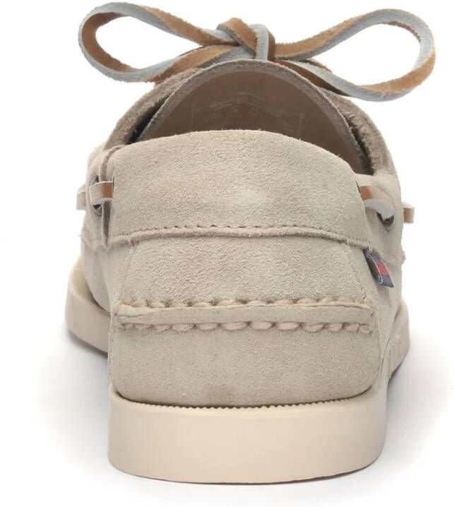 Sebago Platte schoenen voor vrouwen Beige Dames