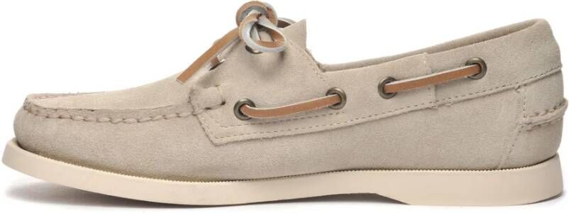 Sebago Platte schoenen voor vrouwen Beige Dames