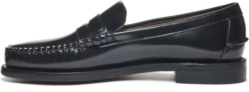 Sebago Platte schoenen voor vrouwen Black Heren