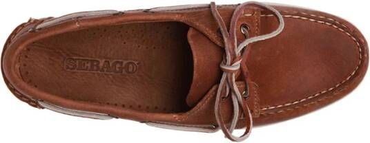 Sebago Platte Schoenen voor Vrouwen Brown Heren