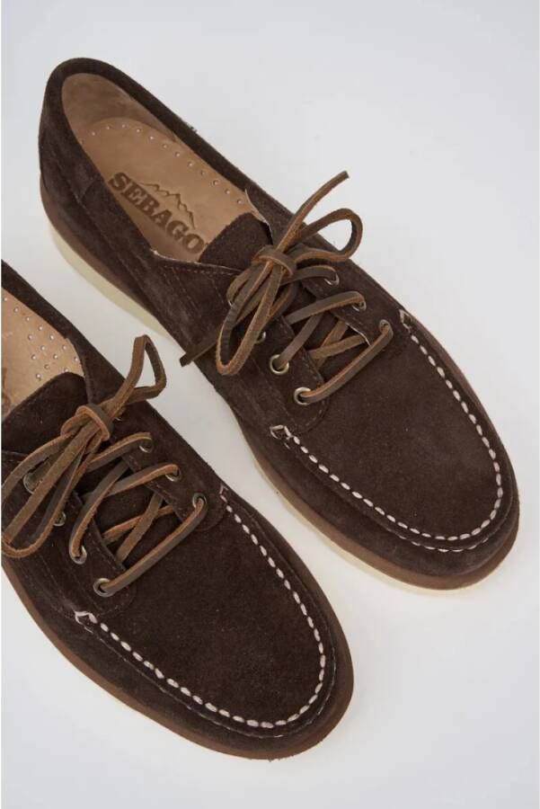 Sebago Platte schoenen voor vrouwen Brown Heren