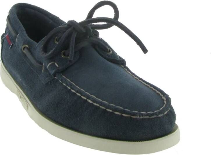 Sebago Portland Fleshout Bootschoenen Blue Heren