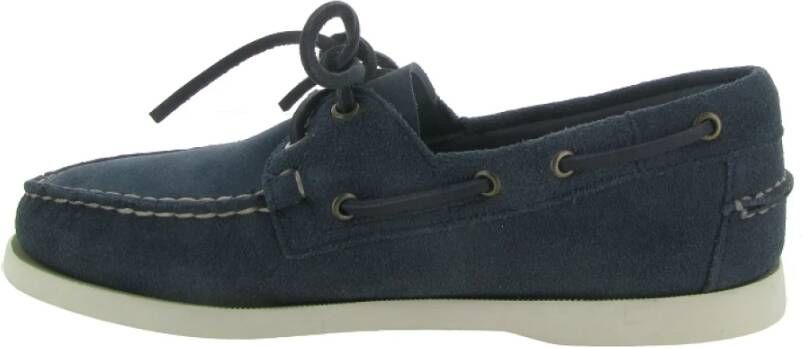 Sebago Portland Fleshout Bootschoenen Blue Heren