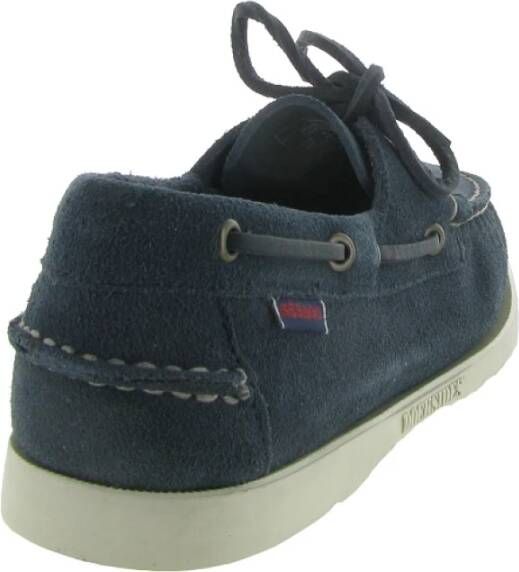 Sebago Portland Fleshout Bootschoenen Blue Heren