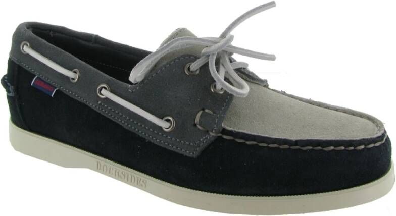 Sebago Portland Jib Bootschoenen Blue Heren