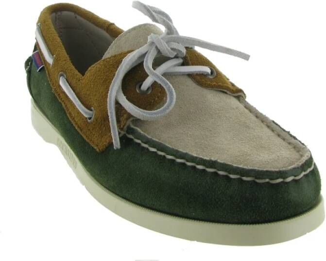 Sebago Portland Jib Docksides Schoenen Green Heren