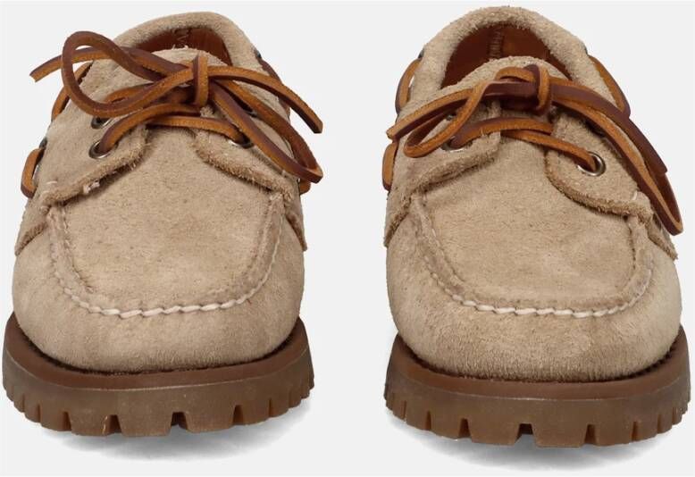 Sebago Ranger Beige Moc Bootschoenen Beige Dames