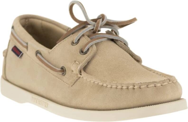 Sebago Sailor Shoes Beige Heren