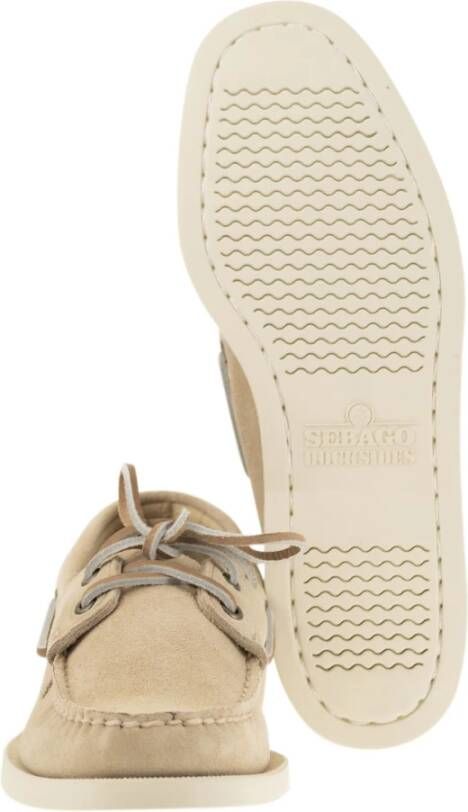 Sebago Sailor Shoes Beige Heren