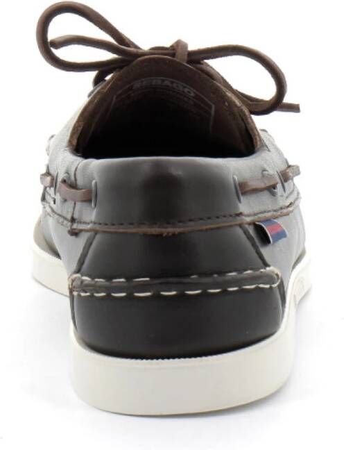 Sebago Sailor Shoes Black Heren