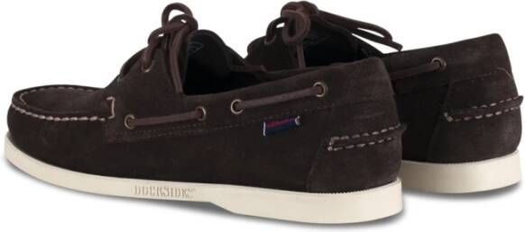 Sebago Sailor Shoes Brown Heren