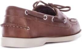 Sebago Sailor Shoes Brown Heren