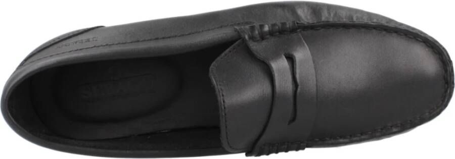 Sebago Stijlvolle Mocasin Loafers voor Mannen Black Heren