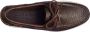 Sebago Donkerbruine Gestructureerde Loafer Brown - Thumbnail 10