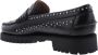 Sebago Zwarte Platte Studs Mocassino Schoenen Black Dames - Thumbnail 8