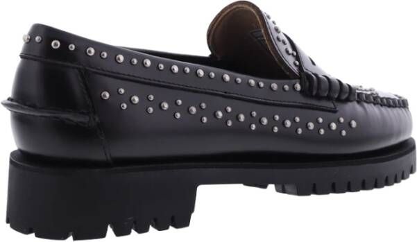 Sebago Studs Loafer in Zwart Black Dames